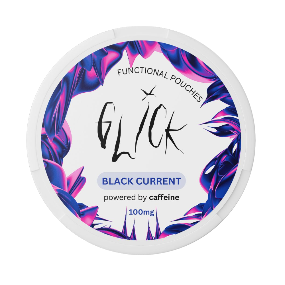 Glick Caffeine Functional Pouches | Black Currant